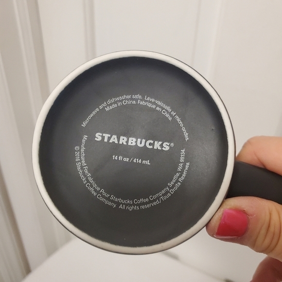 Starbucks Holiday Mug Ornaments black red and white - Picture 5 of 10